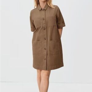 Everlane Chore Mini Dress